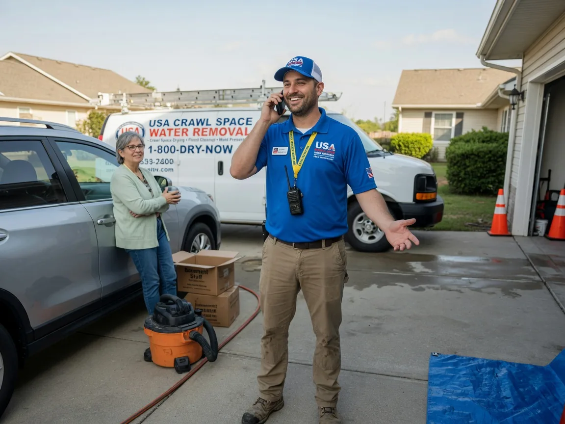 Crawl Space Water Removal Driscoll, TX FAQs